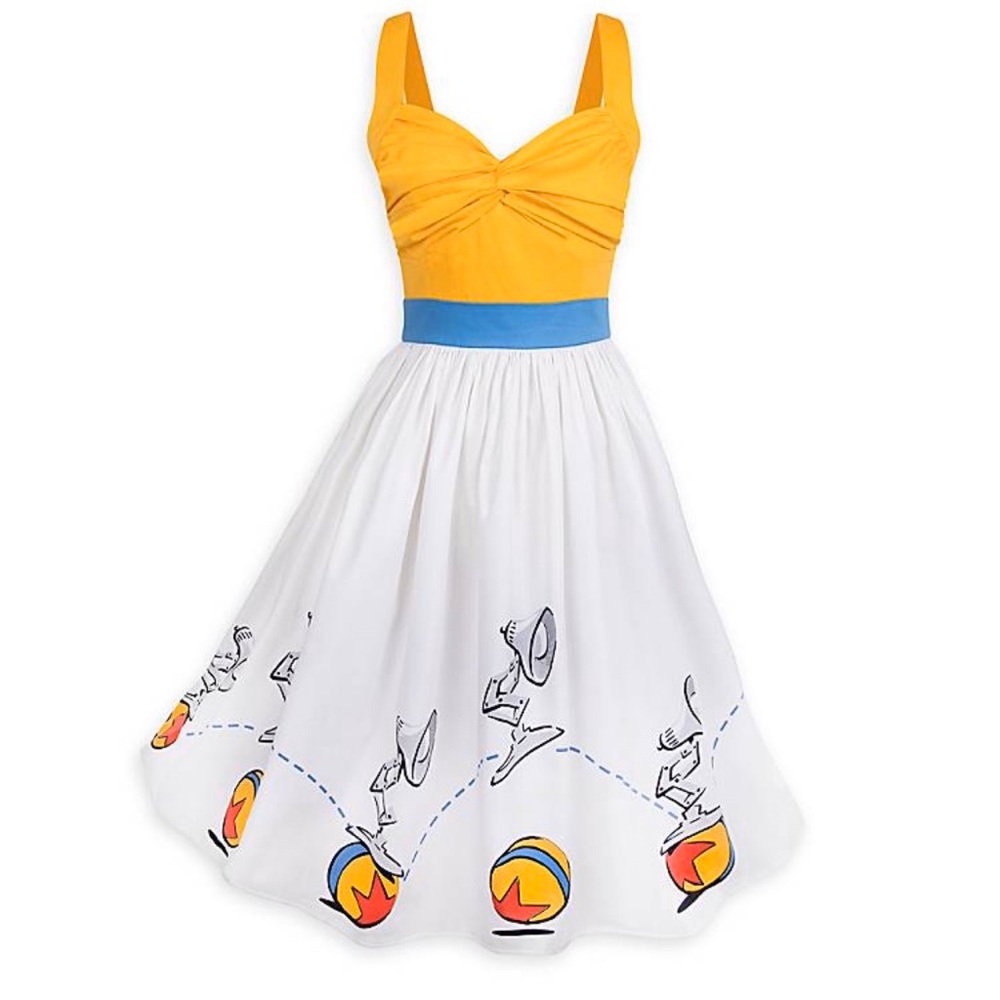 NWT Pixar Luxo Disney Dress Shop Halter Dress